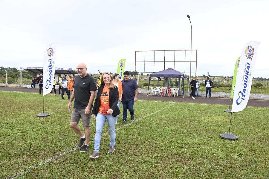Prefeitura abriu no domingo o Campeonato Municipal de Futebol Suíço