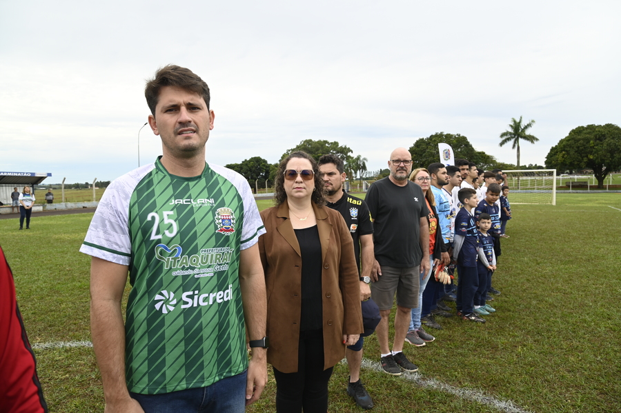 Prefeitura abriu no domingo o Campeonato Municipal de Futebol Suíço