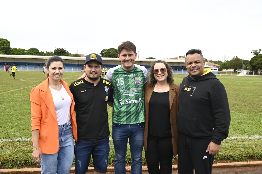 Prefeitura abriu no domingo o Campeonato Municipal de Futebol Suíço
