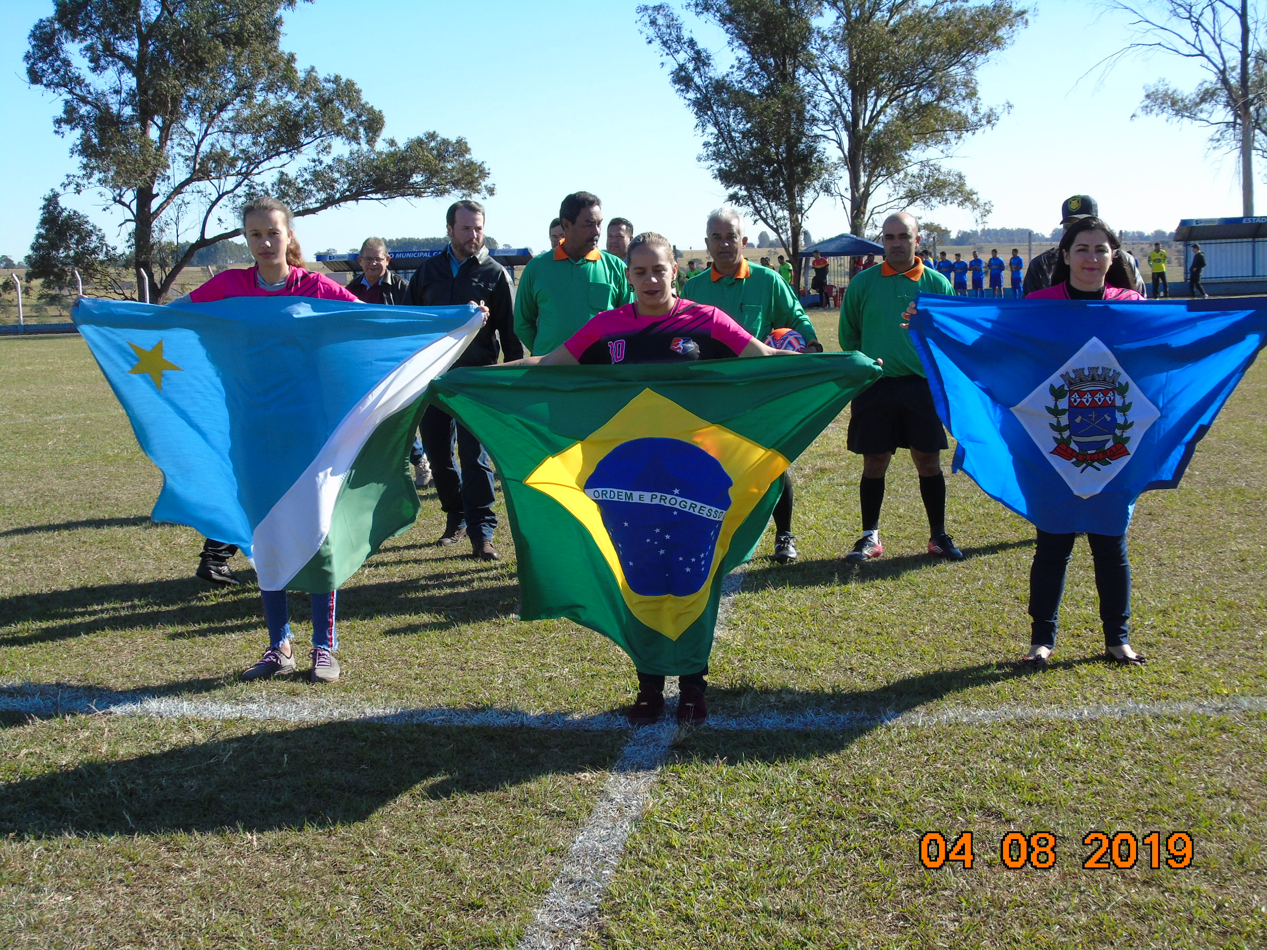 Prefeito Ricardo abre o Campeonato Municipal de Futebol de Campo 2019