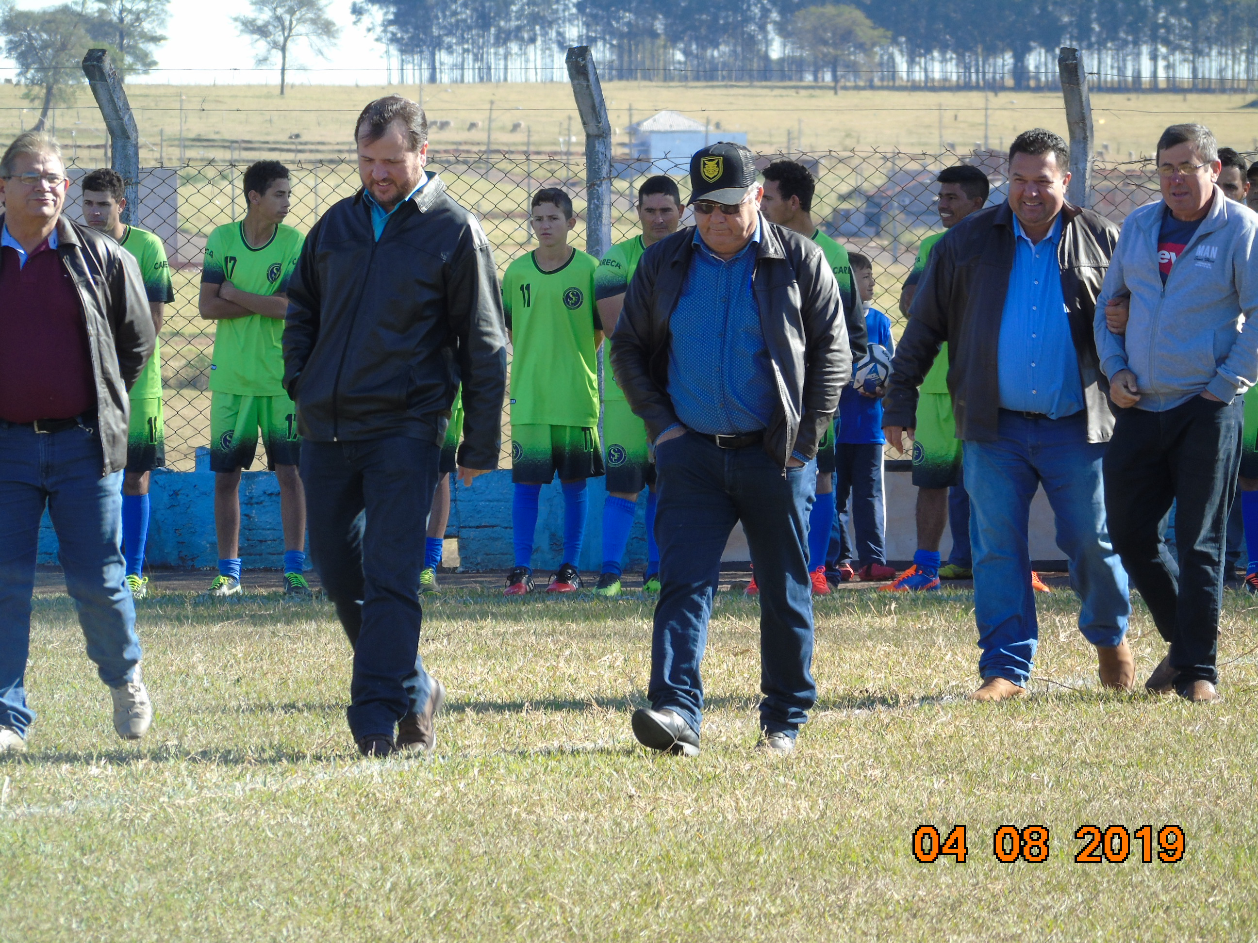 Prefeito Ricardo abre o Campeonato Municipal de Futebol de Campo 2019