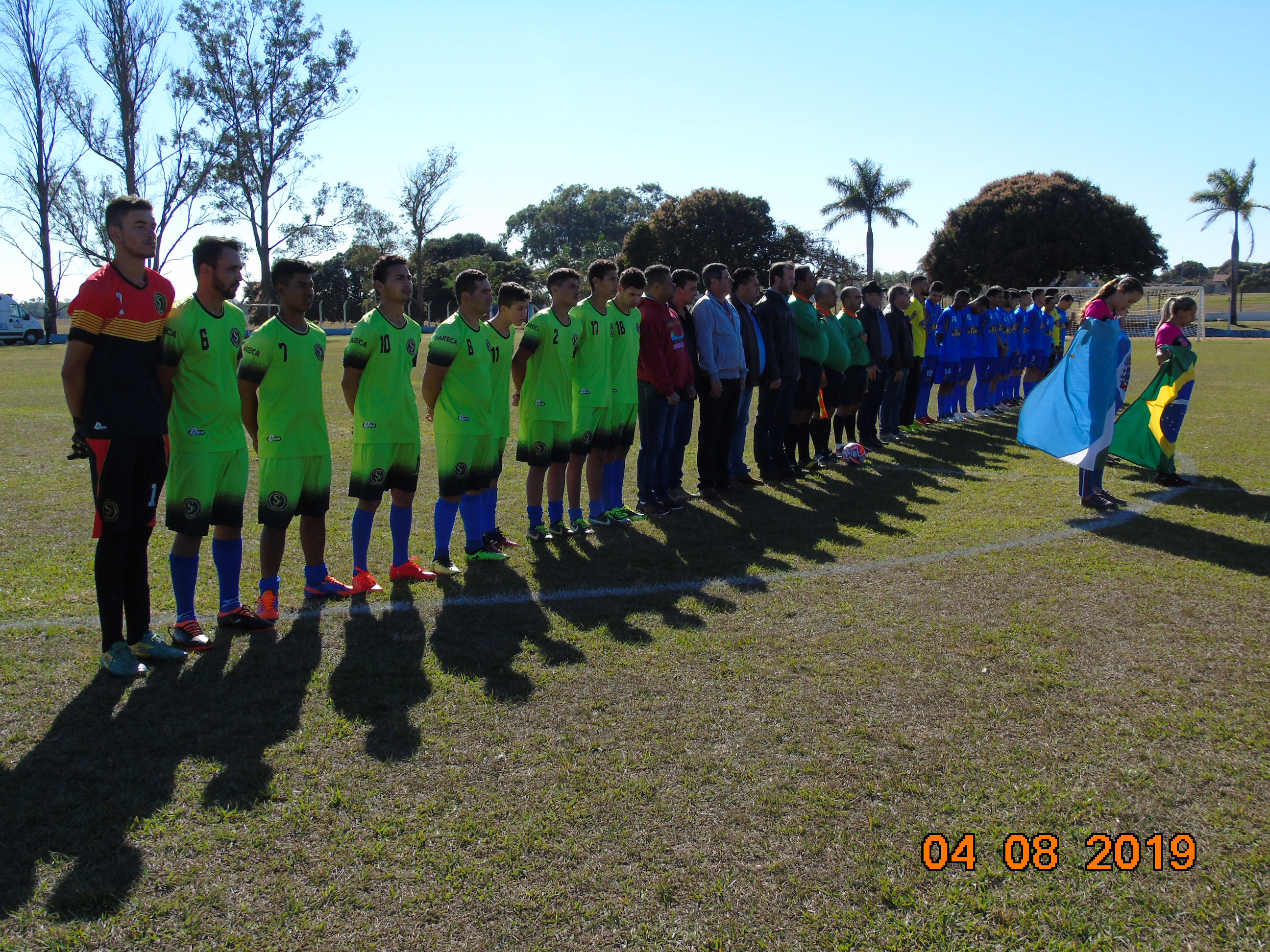 Prefeito Ricardo abre o Campeonato Municipal de Futebol de Campo 2019