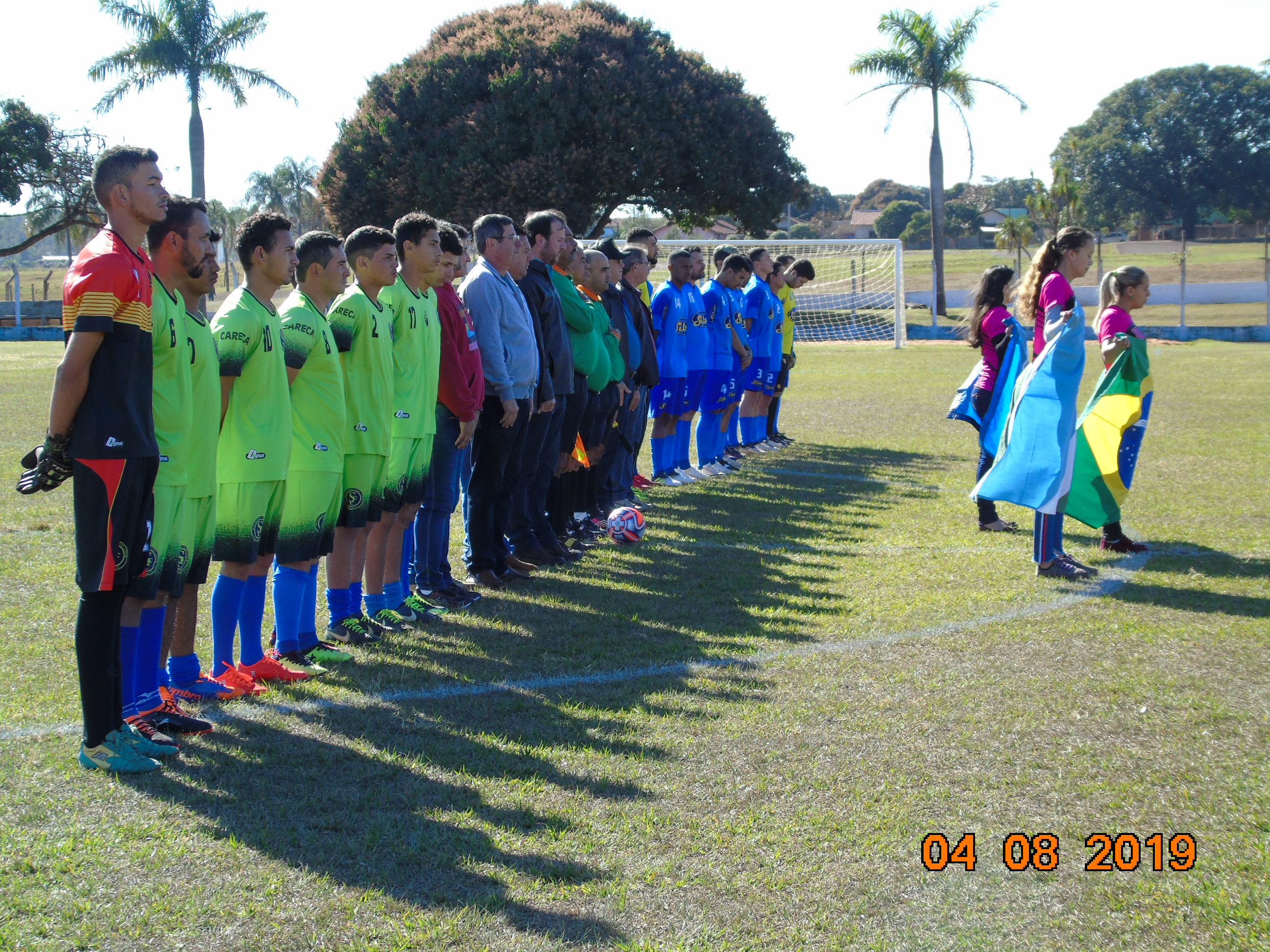 Prefeito Ricardo abre o Campeonato Municipal de Futebol de Campo 2019