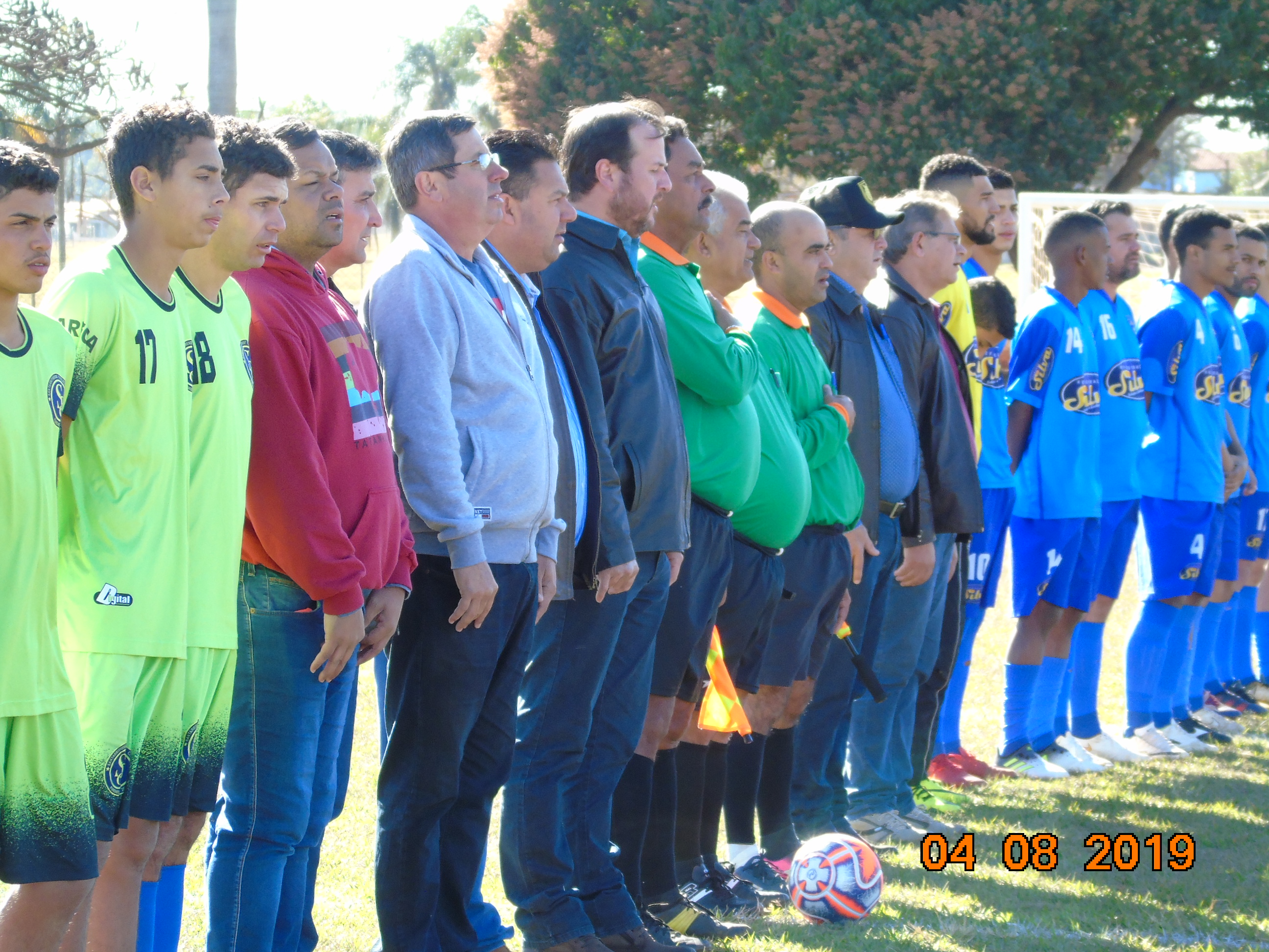 Prefeito Ricardo abre o Campeonato Municipal de Futebol de Campo 2019