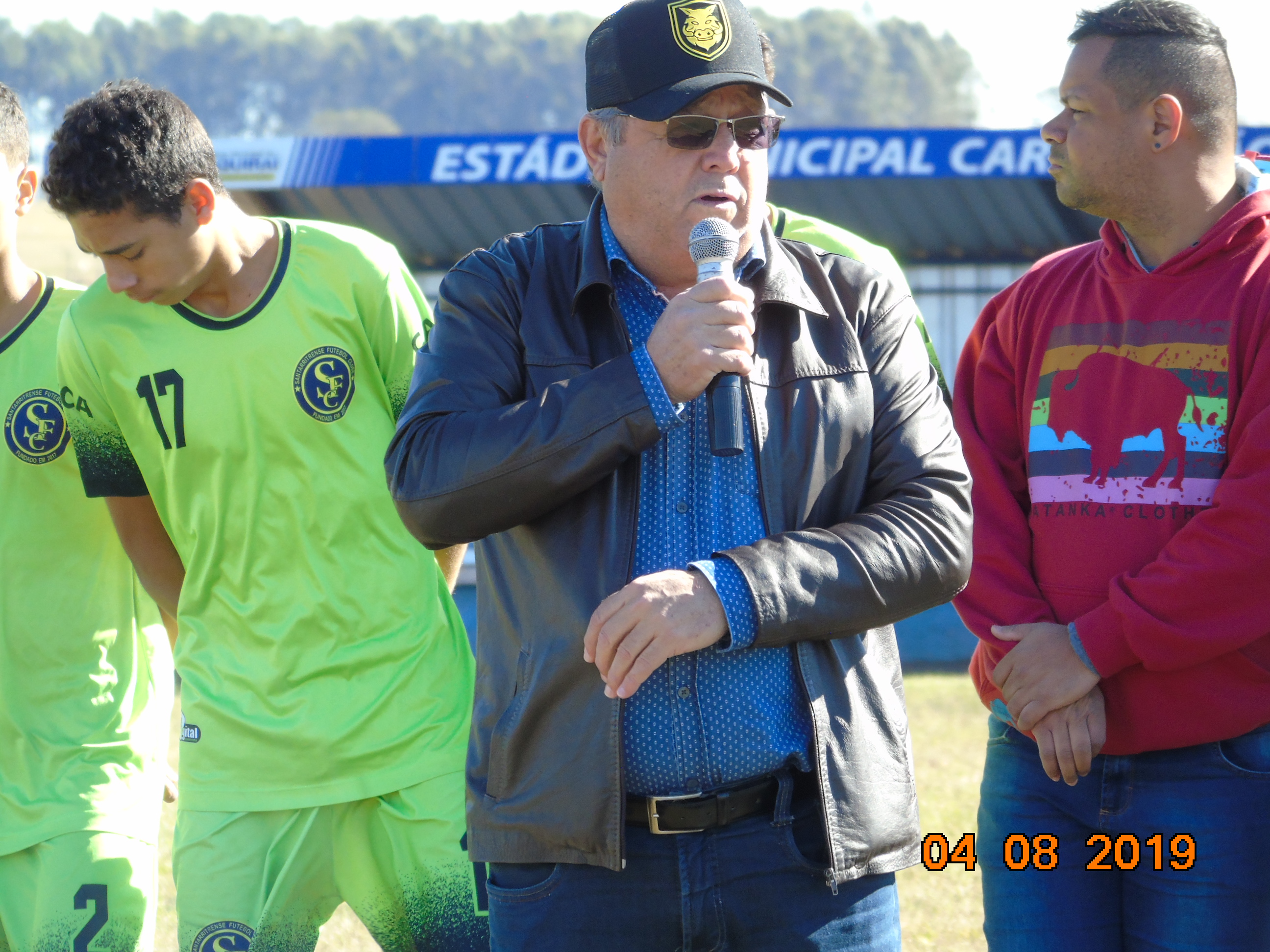 Prefeito Ricardo abre o Campeonato Municipal de Futebol de Campo 2019