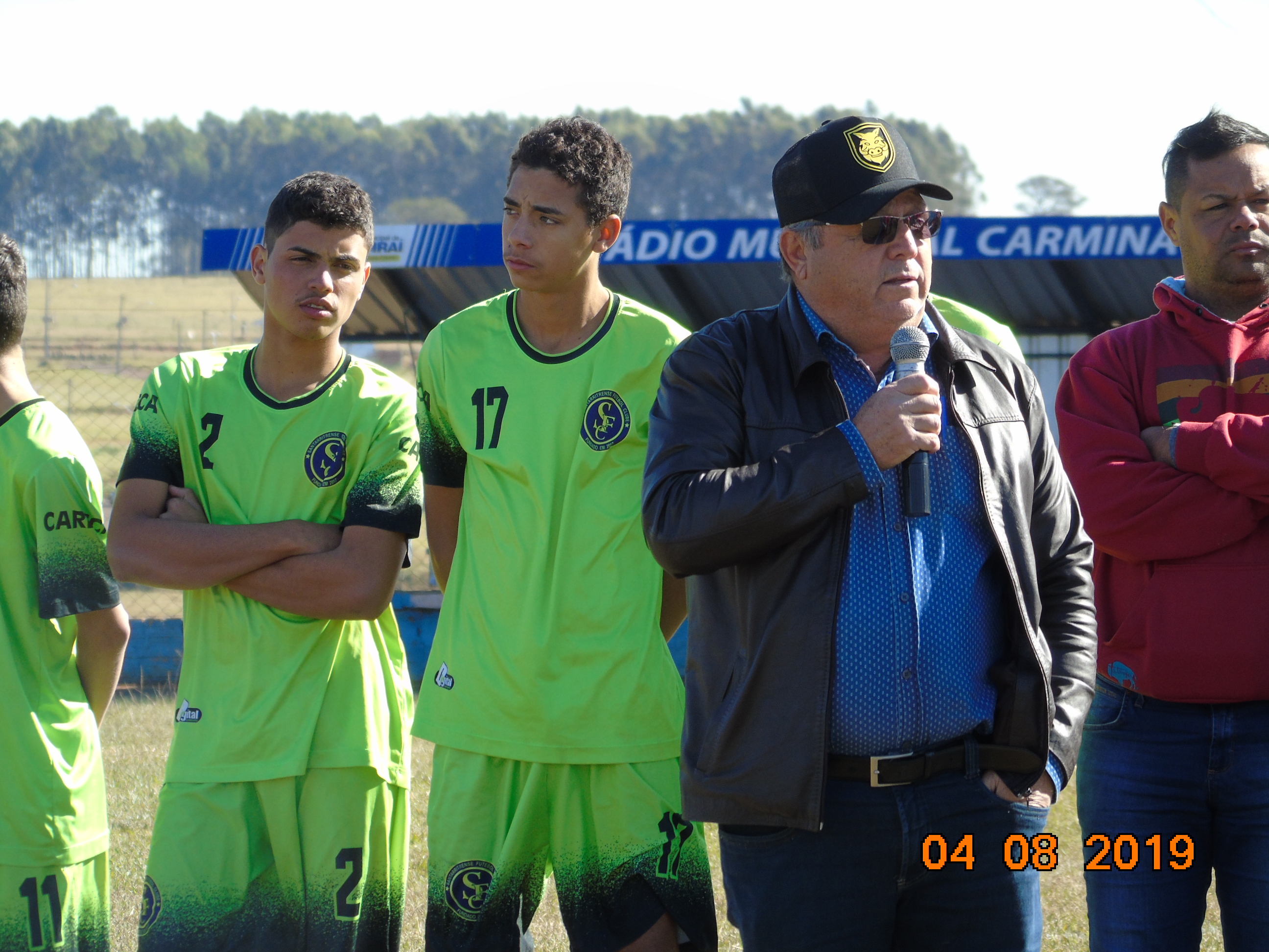 Prefeito Ricardo abre o Campeonato Municipal de Futebol de Campo 2019