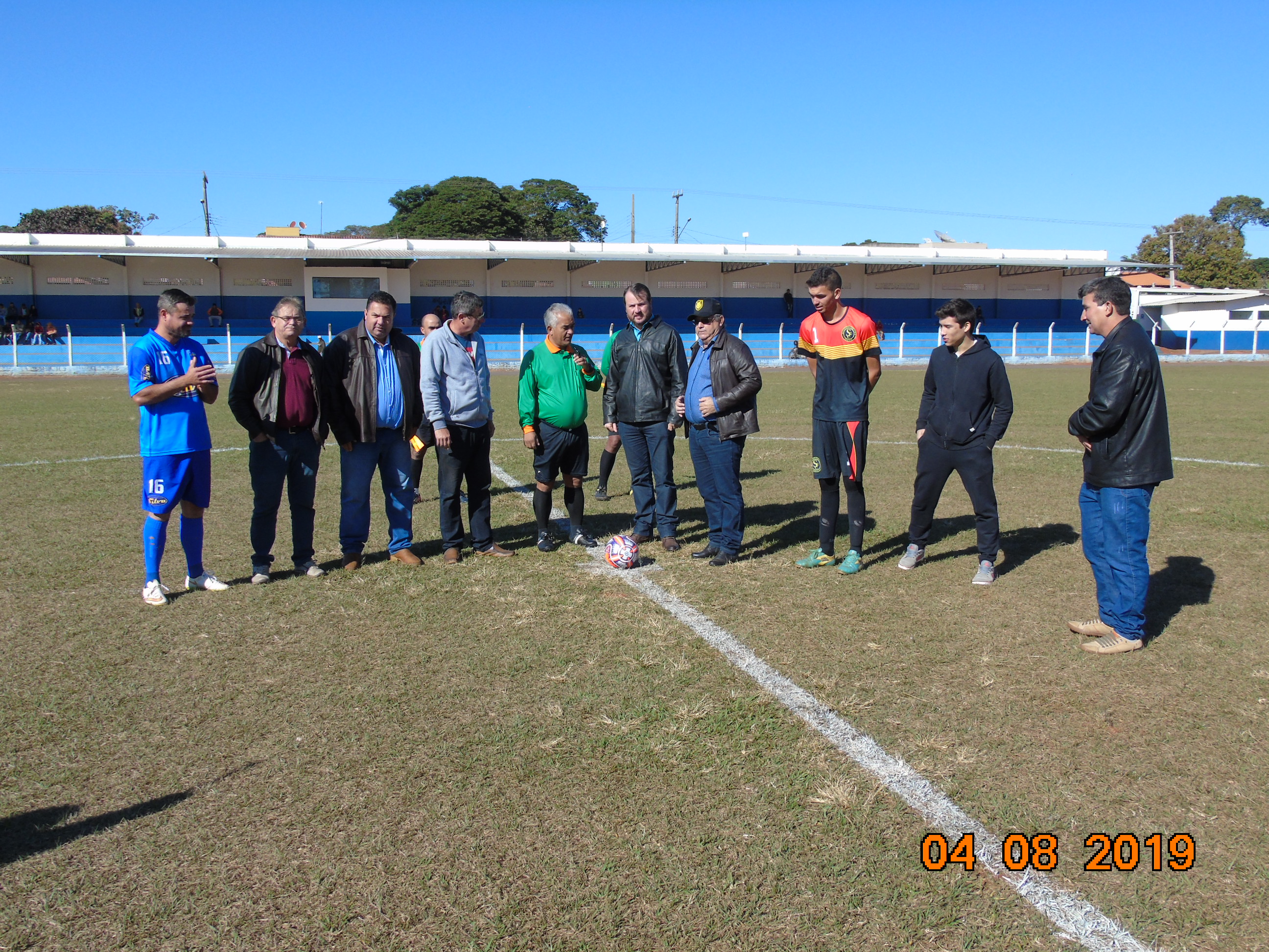 Prefeito Ricardo abre o Campeonato Municipal de Futebol de Campo 2019