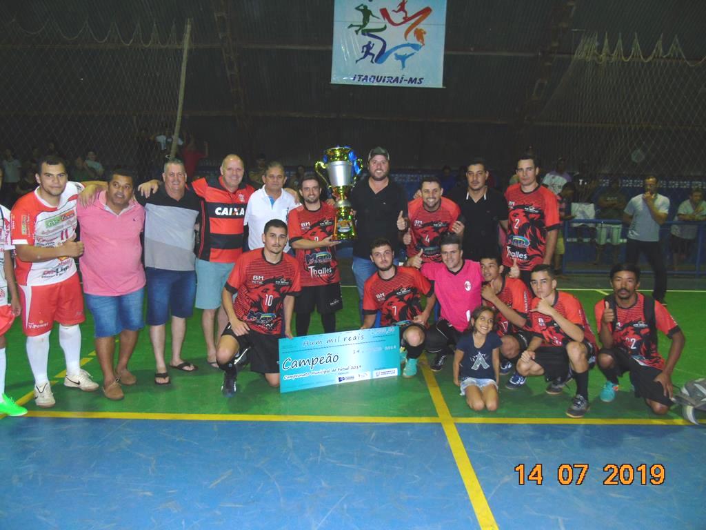 BM Metal vence a Online e leva o título do Campeonato de Futsal 2019 de Itaquiraí