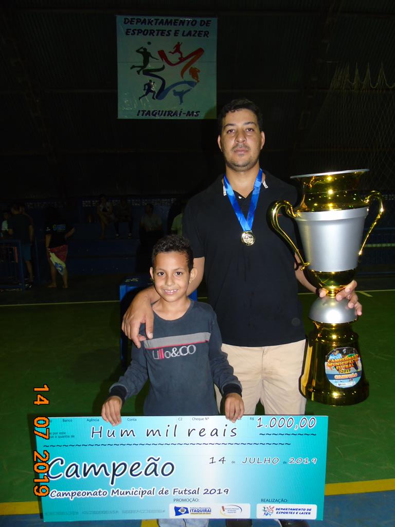 BM Metal vence a Online e leva o título do Campeonato de Futsal 2019 de Itaquiraí