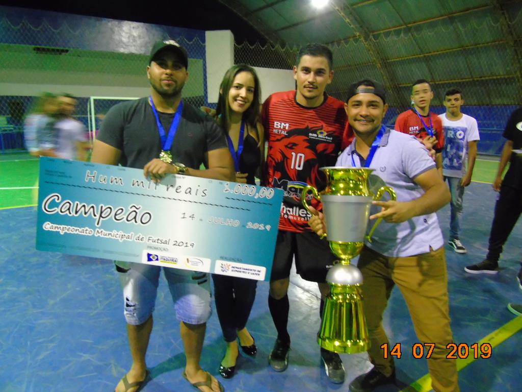 BM Metal vence a Online e leva o título do Campeonato de Futsal 2019 de Itaquiraí