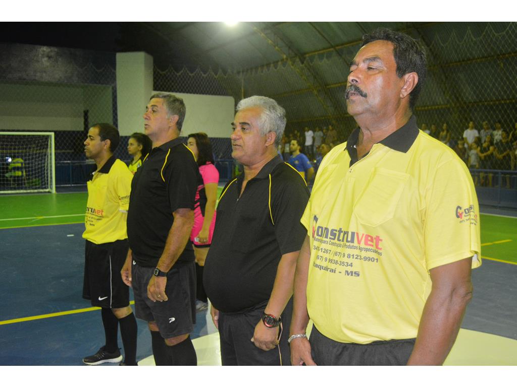 Prefeito Ricardo Fávaro abre o Campeonato Municipal de Futsal 2019