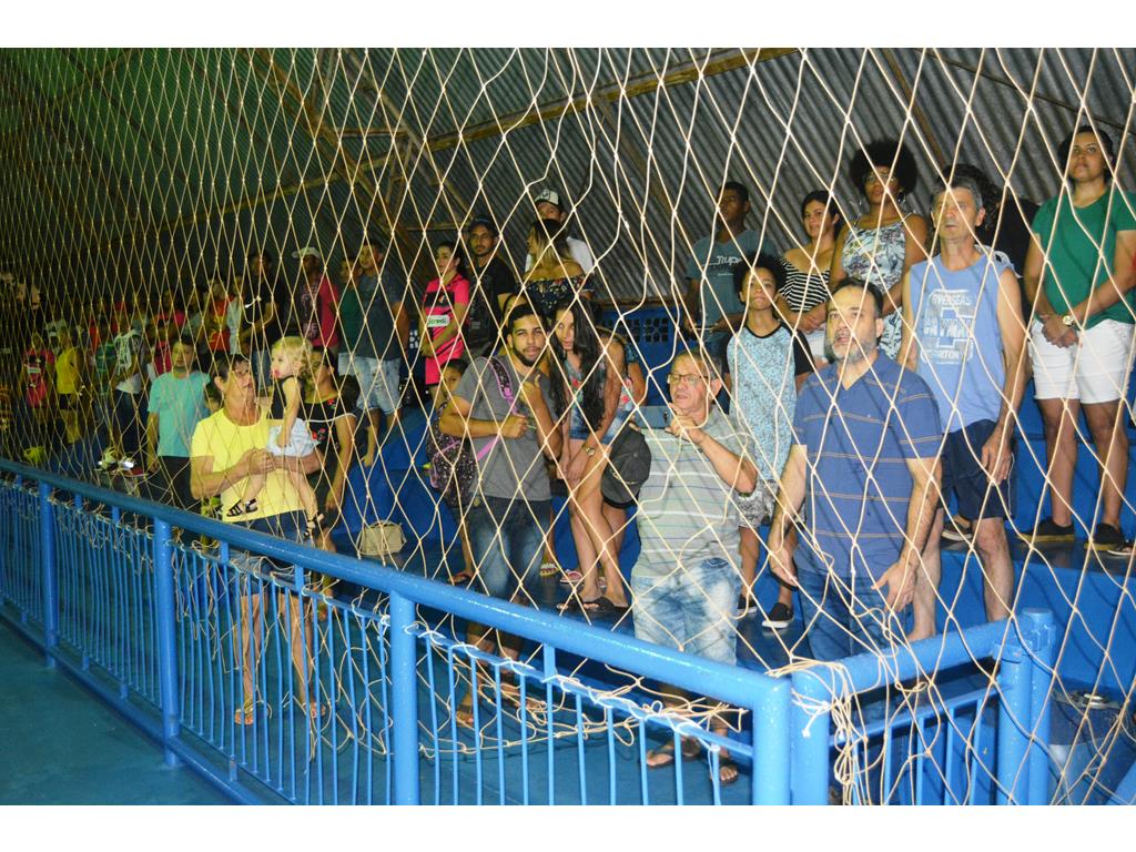 Prefeito Ricardo Fávaro abre o Campeonato Municipal de Futsal 2019