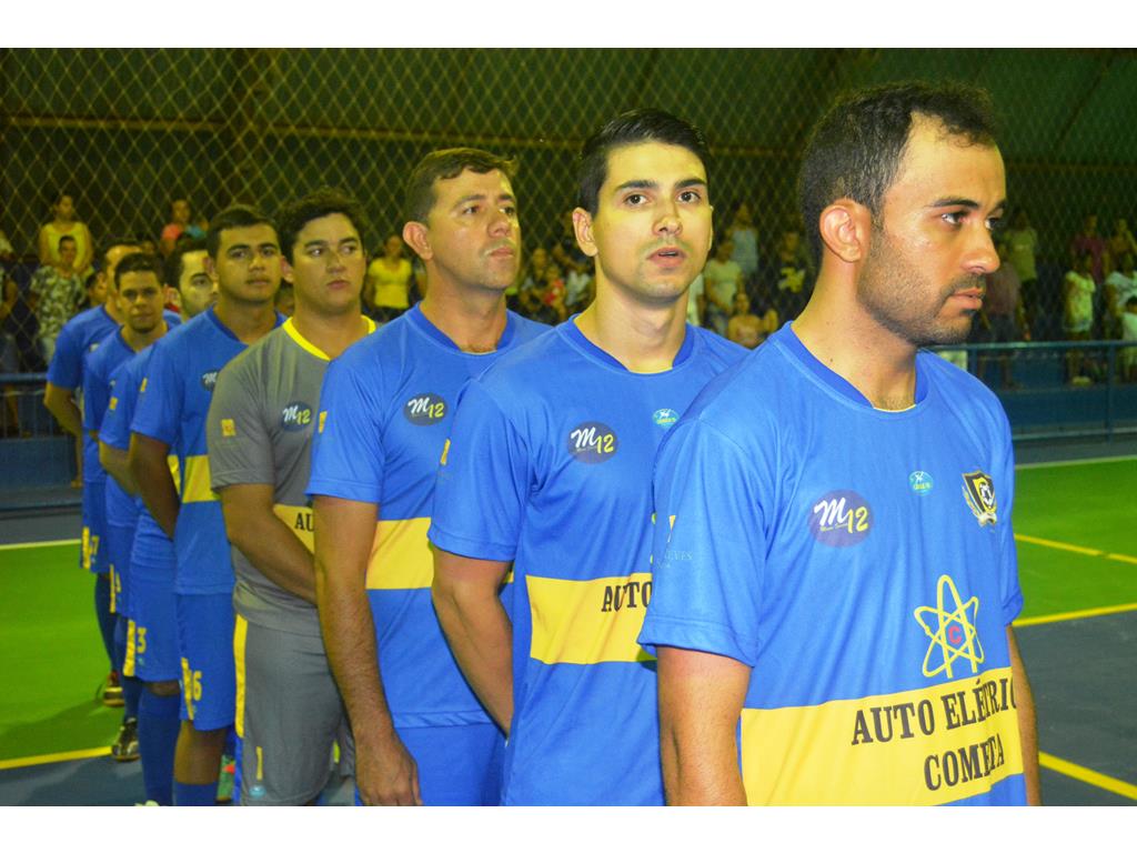 Prefeito Ricardo Fávaro abre o Campeonato Municipal de Futsal 2019