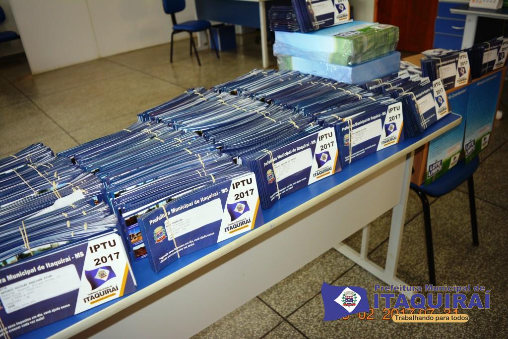 Prefeitura começa a entregar hoje os carnês do IPTU 2017