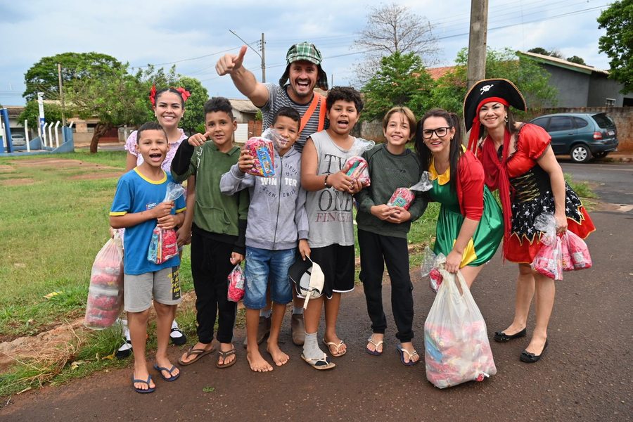 Alegria e Carinho Marcam o Dia das Crianças em Itaquiraí