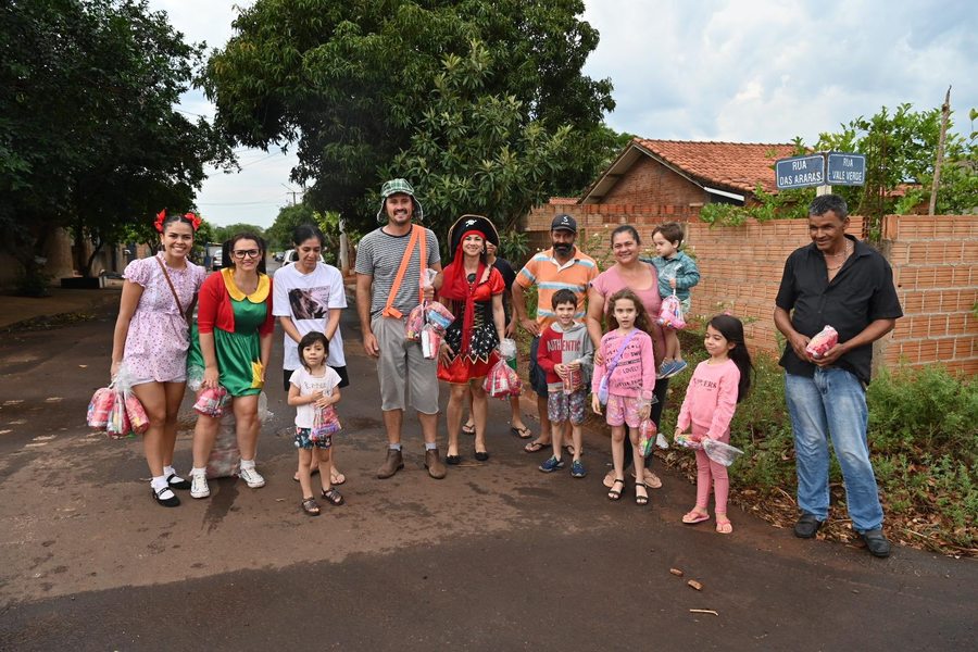 Alegria e Carinho Marcam o Dia das Crianças em Itaquiraí