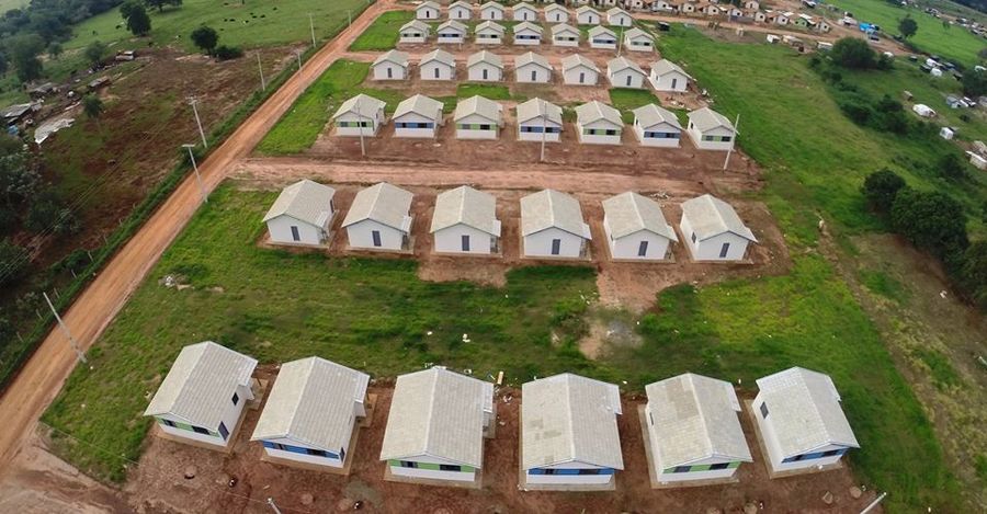 40 casas do Jardim Nova Esperança II, entregues em 8 de abril de 2016 na primeira gestão do prefeito Ricardo Fávaro.