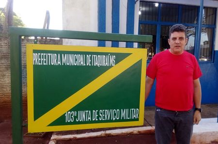 Valdemar Moller, secretário da 103ª JSM de Itaquiraí. Foto: Roney Minella