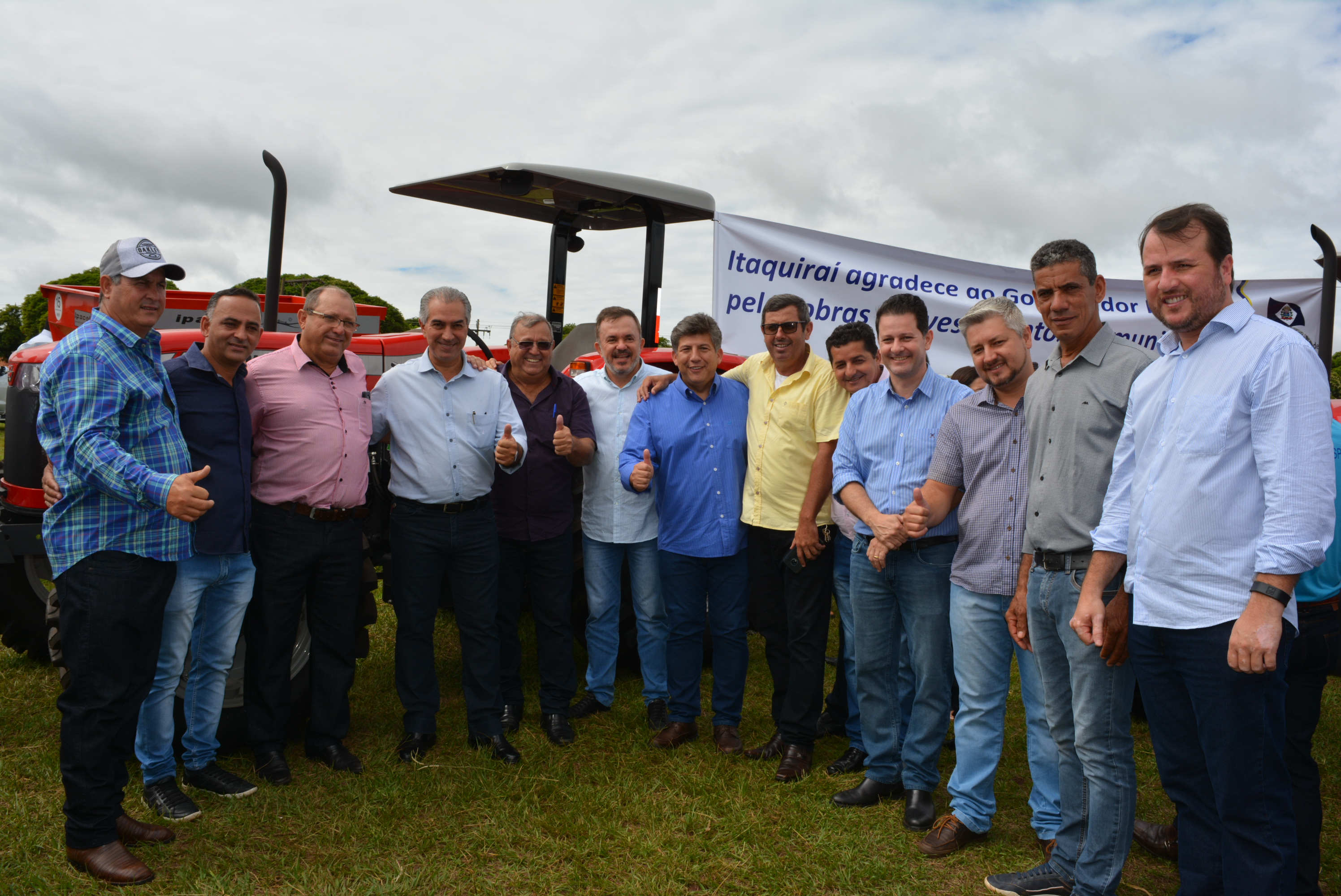 Itaquiraí é contemplado com mais duas patrulhas mecanizadas entregues pelo Governador Reinaldo