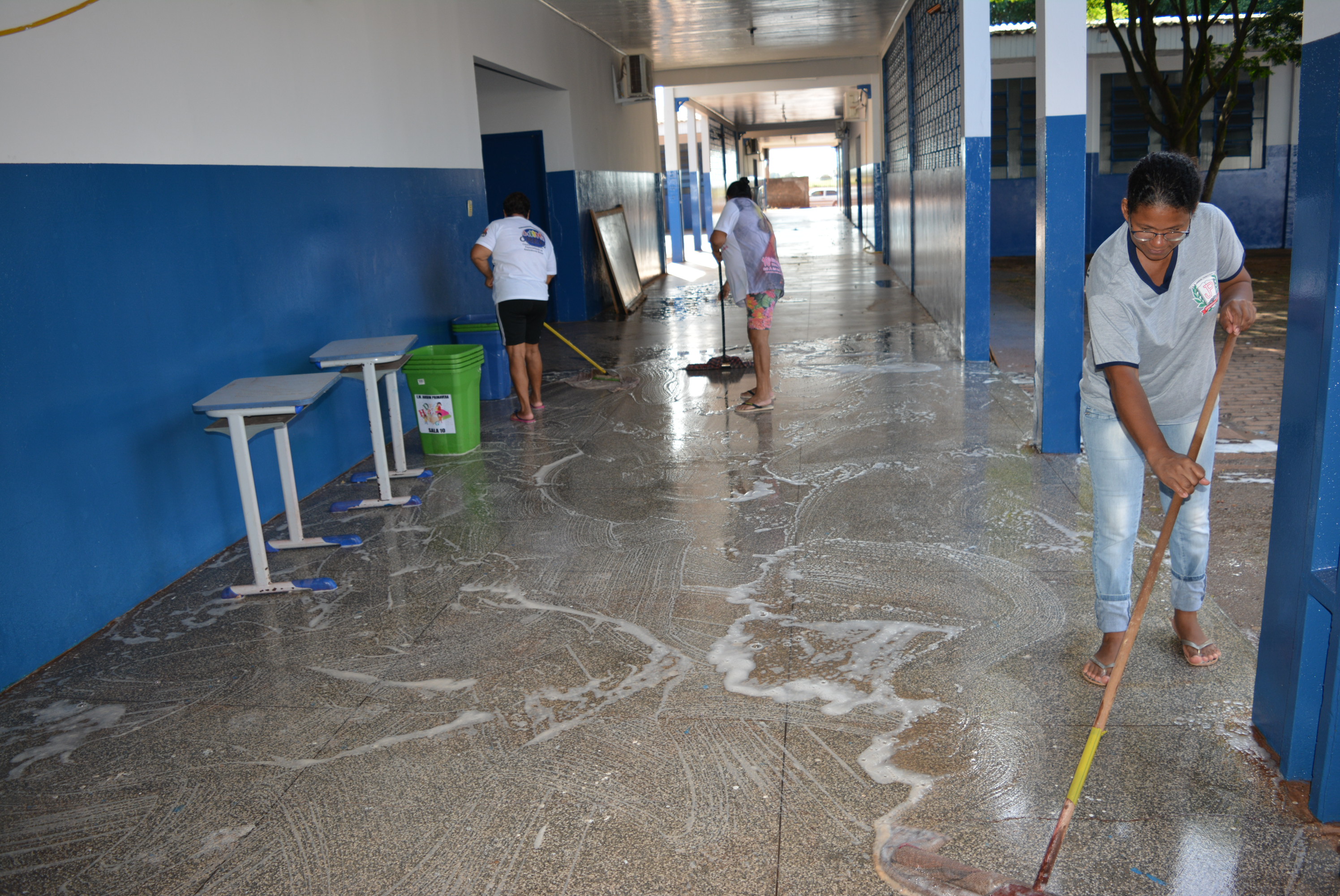 Prefeitura de Itaquiraí finaliza reforma da escola municipal Jardim Primavera