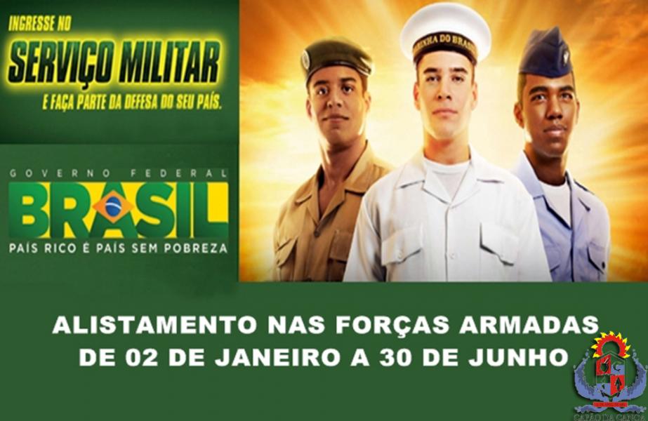 JSM de Itaquiraí alerta aos jovens que o Alistamento Militar termina no dia 30 de junho
