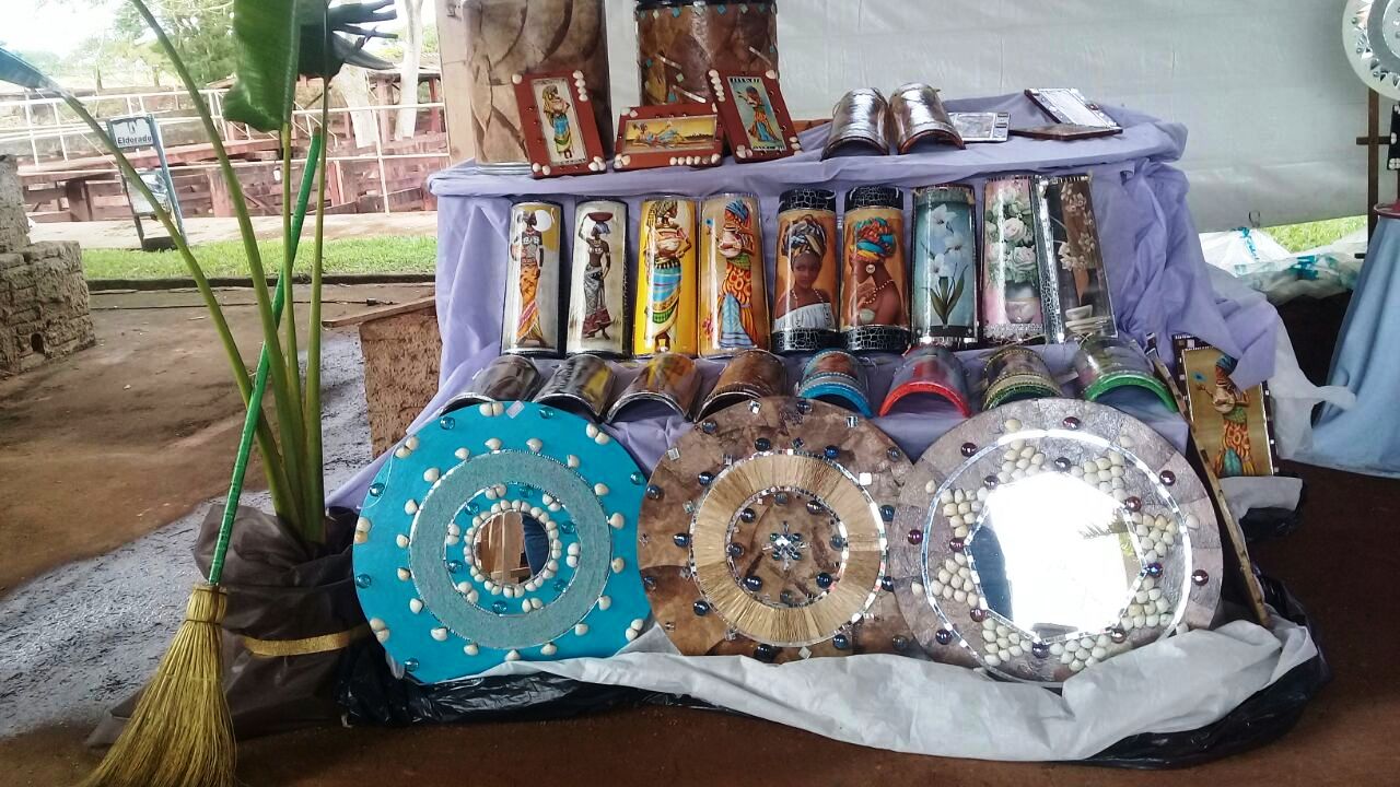Itaquiraí participa da Expô Eldorado apresentando trabalhos das profissionais de artesanato