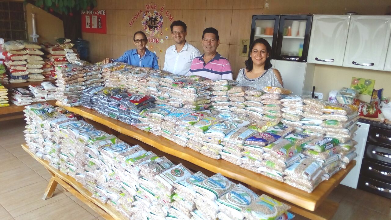 Contrapartida Social da Expo Itaquiraí arrecadou na sexta-feira e domingo 1.513 quilos de alimentos