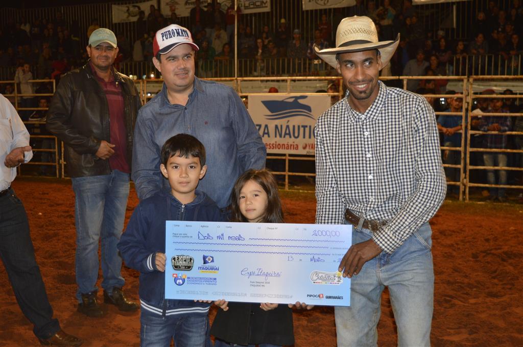 Cowboys de Itaquiraí levam os quatro primeiros prêmios do rodeio disputado na Expô Itaquiraí 2018