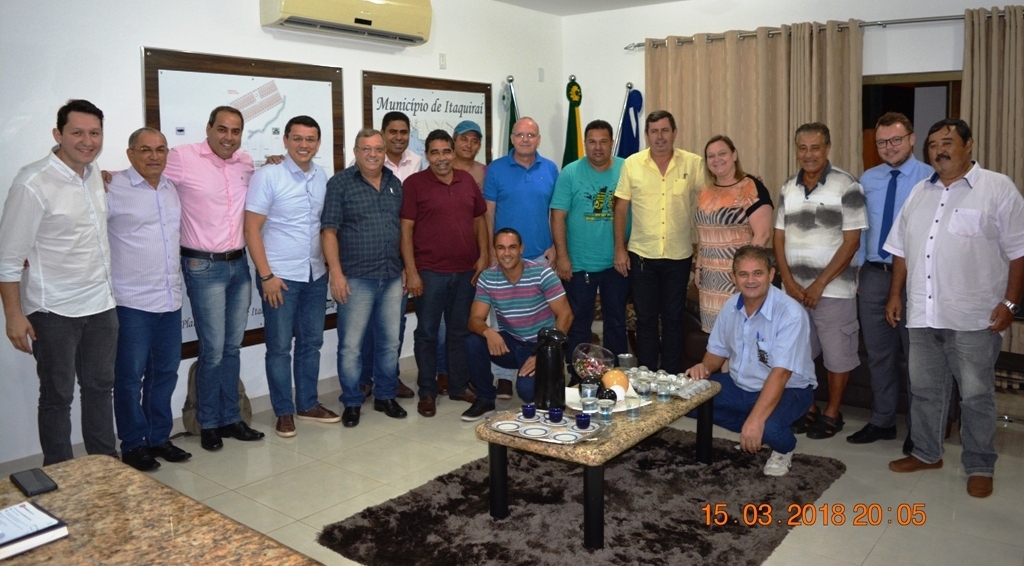 Deputado Elizeu Dionísio visita Itaquiraí e anuncia emendas para o setor da Saúde e custeio
