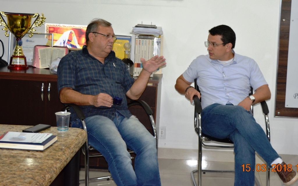 Deputado Elizeu Dionísio visita Itaquiraí e anuncia emendas para o setor da Saúde e custeio