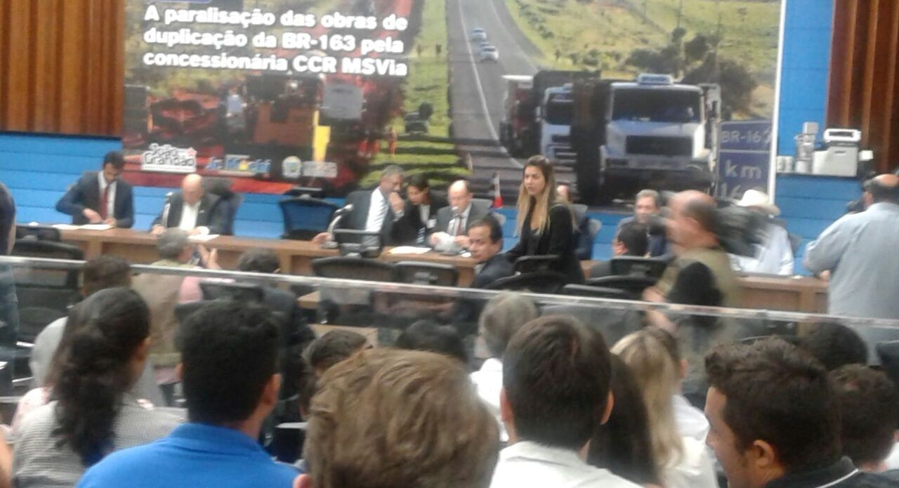 Mano, Ney Portela e Joel participam de audiência pública sobre paralisação das obras de duplicação da BR-163