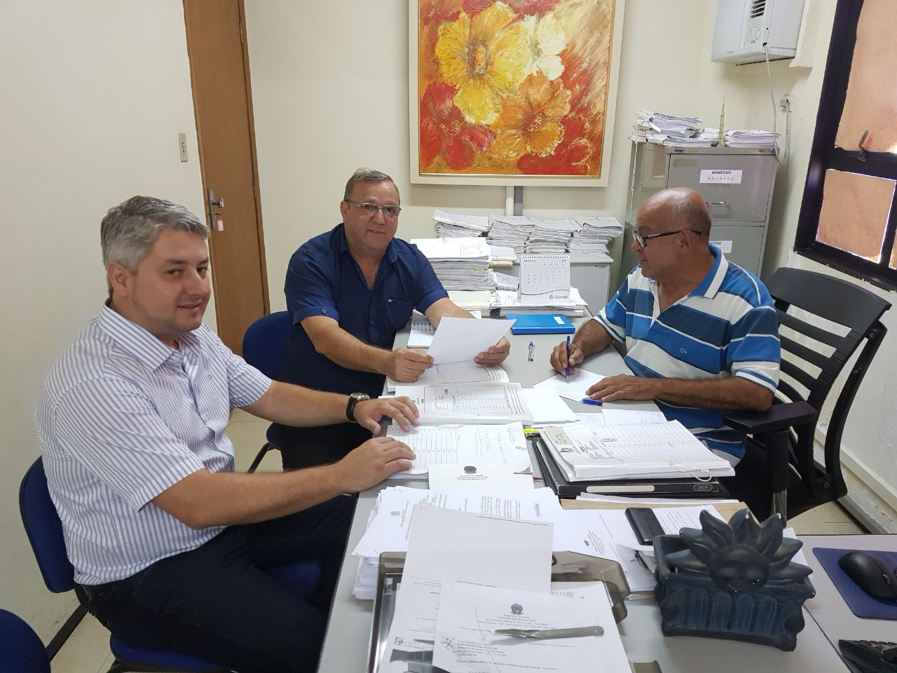Prefeito Ricardo Fávaro busca recursos na Funasa para finalizar rede de água nos assentamentos