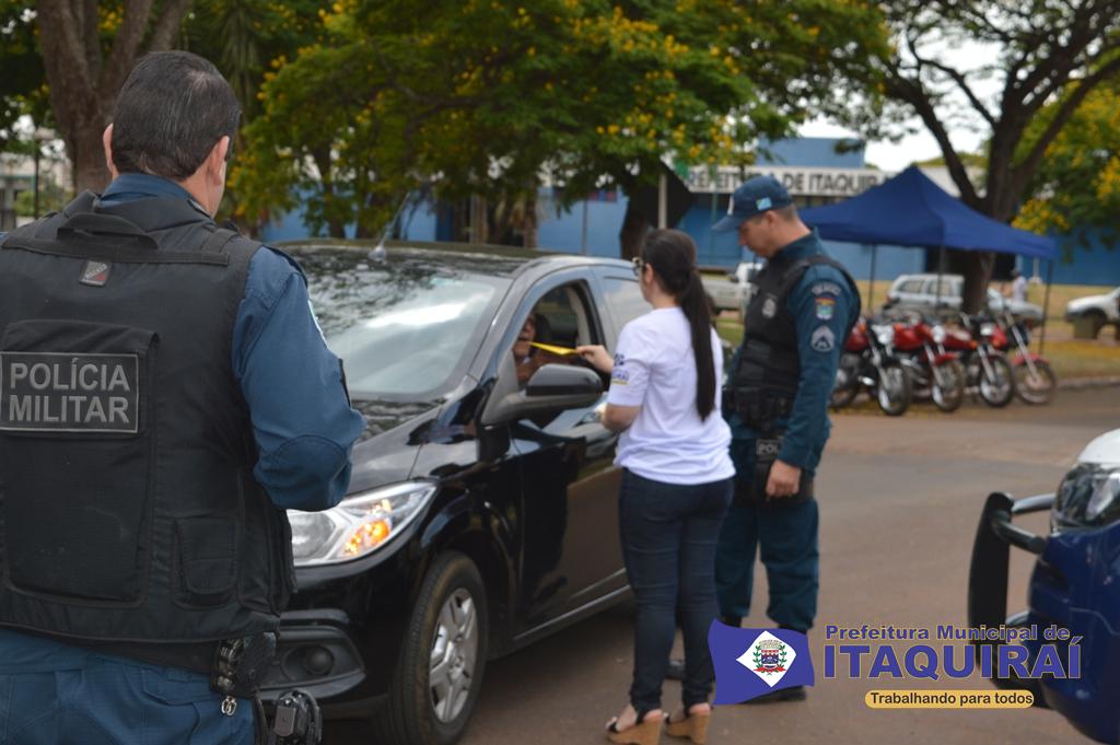 Demutran aponta sucesso da realização da Semana Nacional do Trânsito em Itaquiraí