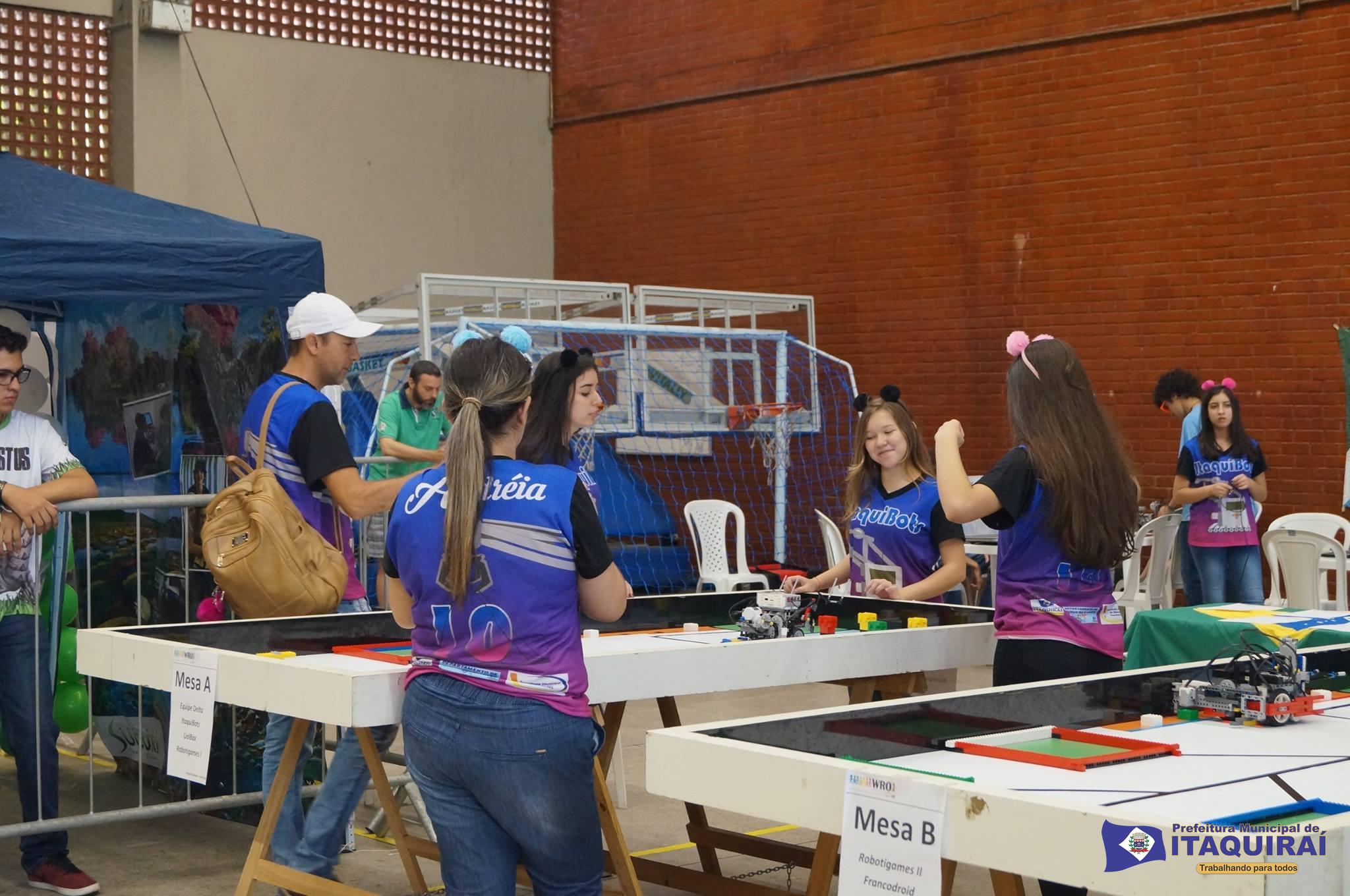 Itaquibots de Itaquiraí sagra-se campeã Nacional da Olimpíada Mundial de Robótica no Rio de Janeiro
