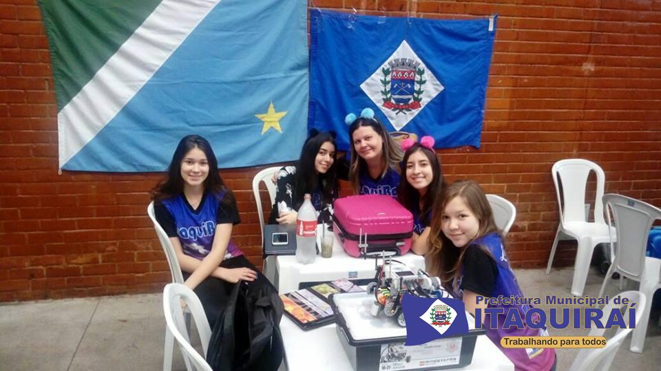 Itaquibots de Itaquiraí sagra-se campeã Nacional da Olimpíada Mundial de Robótica no Rio de Janeiro