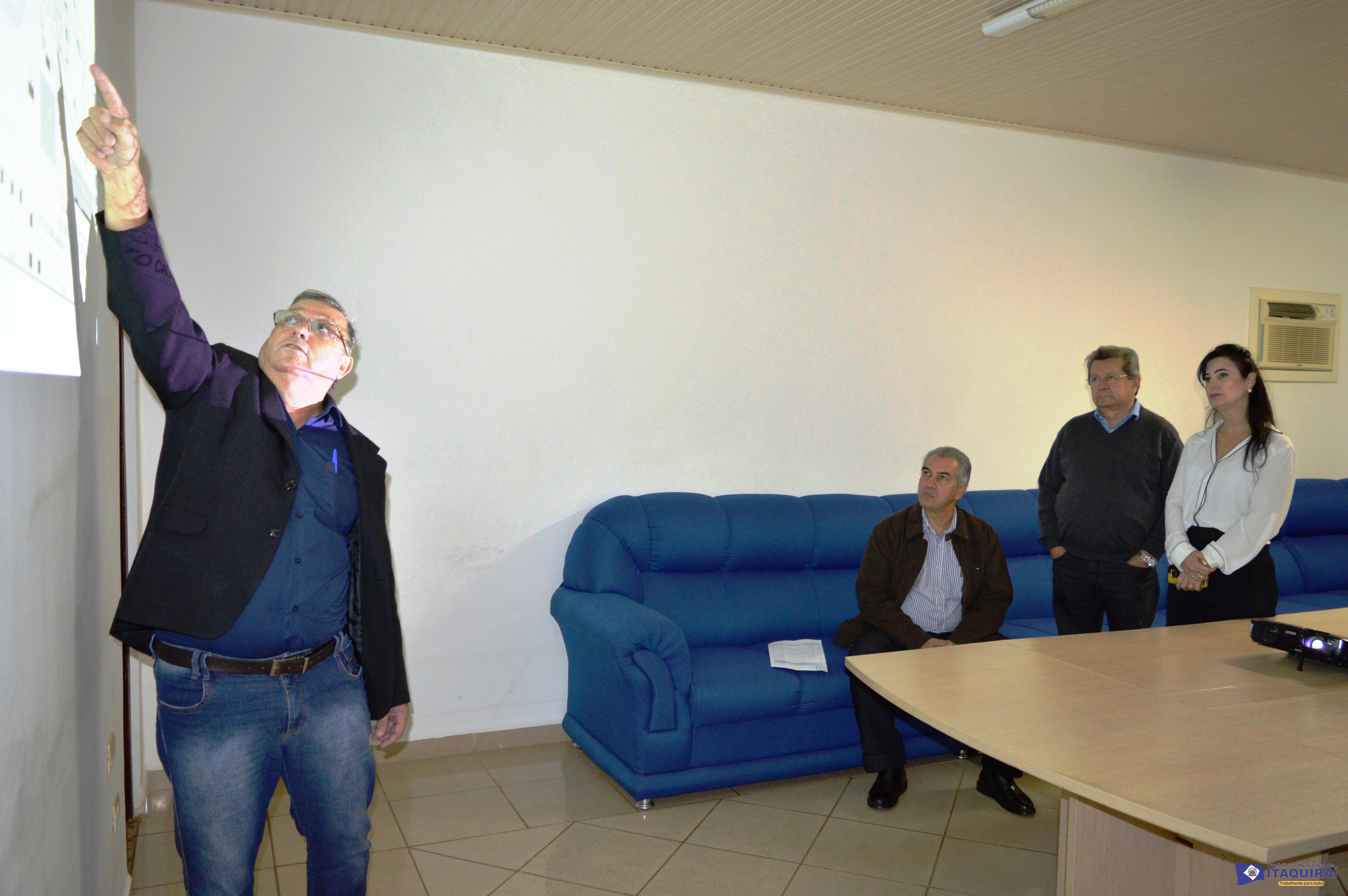 Ricardo Fávaro apresenta ao Governador Reinaldo moderno projeto de complexo esportivo e de lazer
