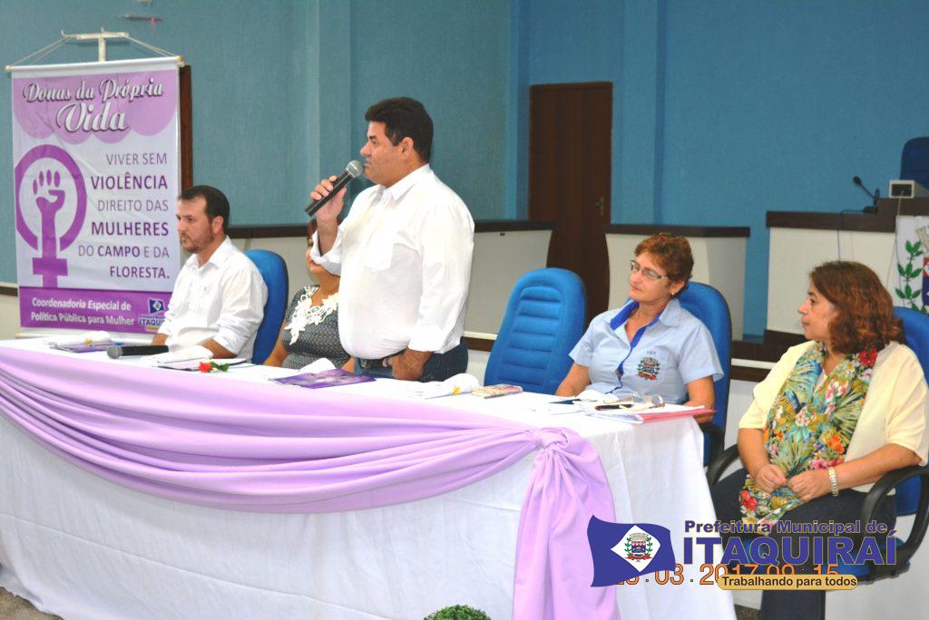 Itaquiraí realiza o Seminário Regional Empoderamento e Empreendedorismo da Mulher como saída contra a violência”