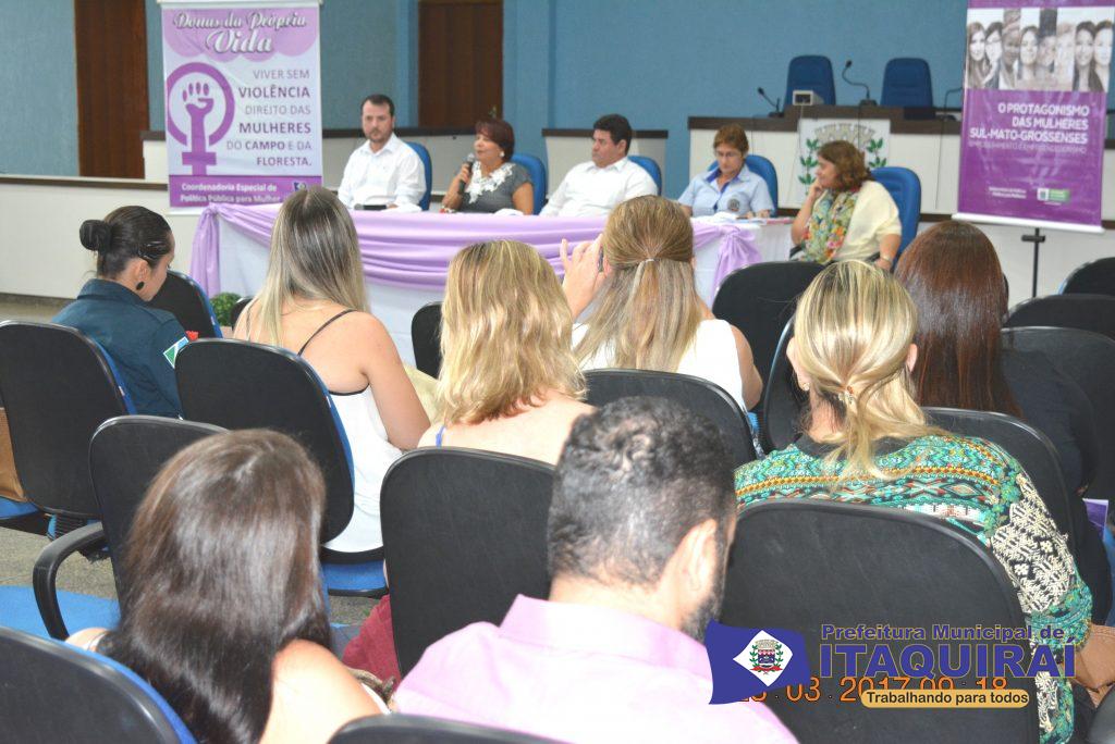 Itaquiraí realiza o Seminário Regional Empoderamento e Empreendedorismo da Mulher como saída contra a violência”