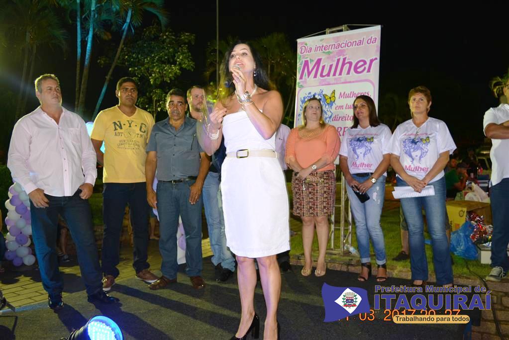 Sucesso total a festa promovida pela Prefeitura em homenagem às mulheres de Itaquiraí