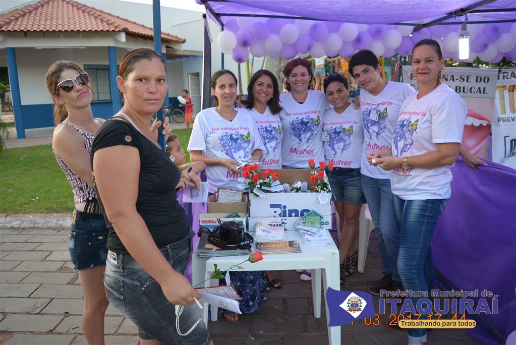 Sucesso total a festa promovida pela Prefeitura em homenagem às mulheres de Itaquiraí