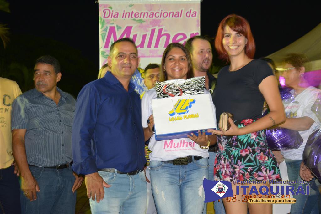 Sucesso total a festa promovida pela Prefeitura em homenagem às mulheres de Itaquiraí