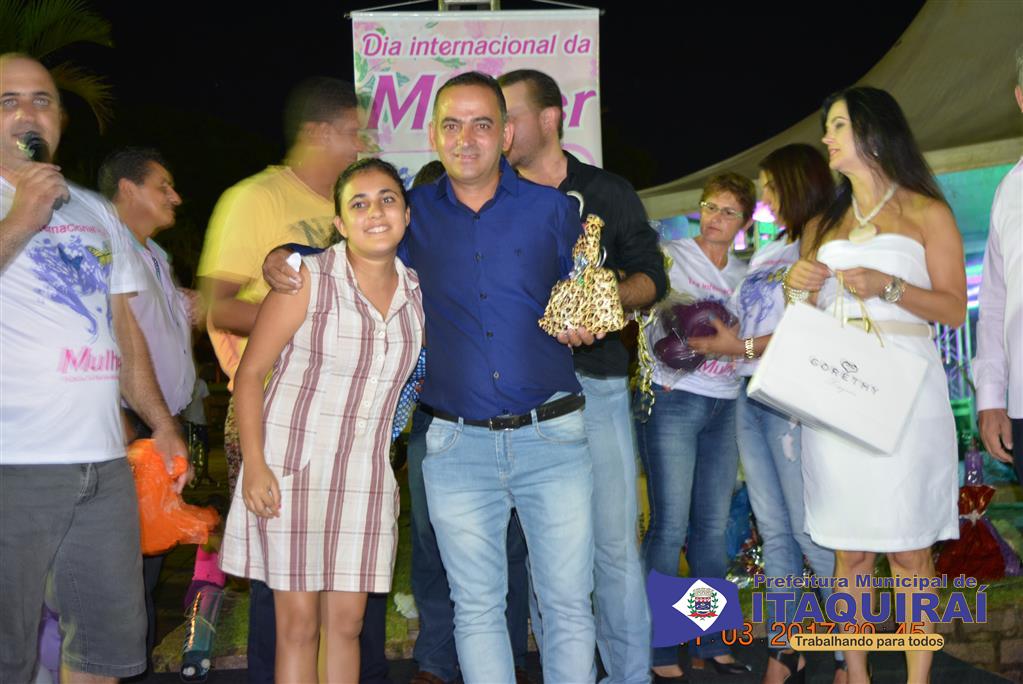 Sucesso total a festa promovida pela Prefeitura em homenagem às mulheres de Itaquiraí