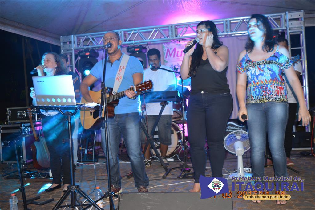 Sucesso total a festa promovida pela Prefeitura em homenagem às mulheres de Itaquiraí