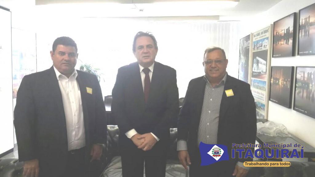Prefeito Ricardo Fávaro está em Brasília buscando recursos federais