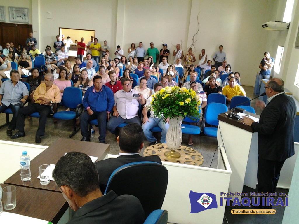 Prefeito Ricardo Fávaro é empossado, reitera que nova gestão terá avanços e quer apoio do Legislativo