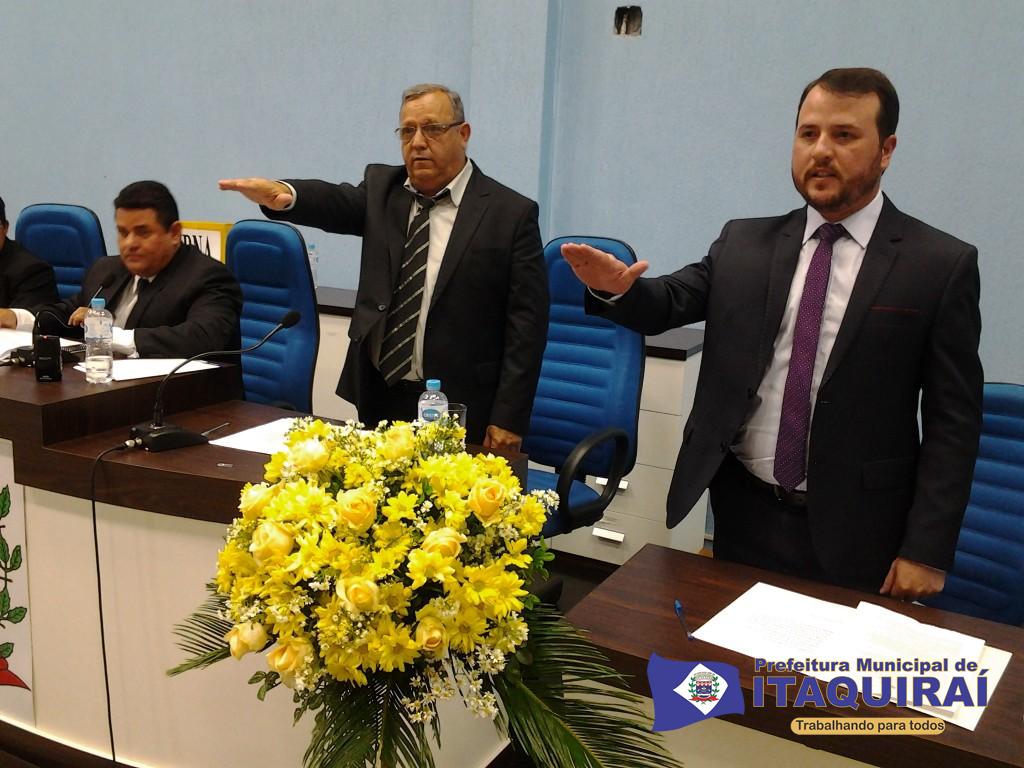 Prefeito Ricardo Fávaro é empossado, reitera que nova gestão terá avanços e quer apoio do Legislativo