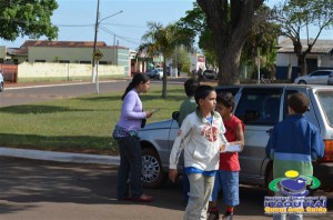 Município de Itaquiraí e Policia Militar realizaram Blitz Educativa de Trânsito