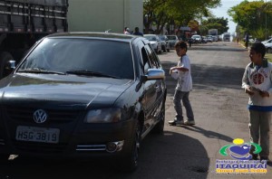 Município de Itaquiraí e Policia Militar realizaram Blitz Educativa de Trânsito