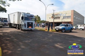 Município de Itaquiraí e Policia Militar realizaram Blitz Educativa de Trânsito