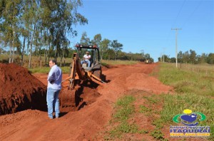 Secretaria de Obras trabalha na recuperação de estradas vicinais